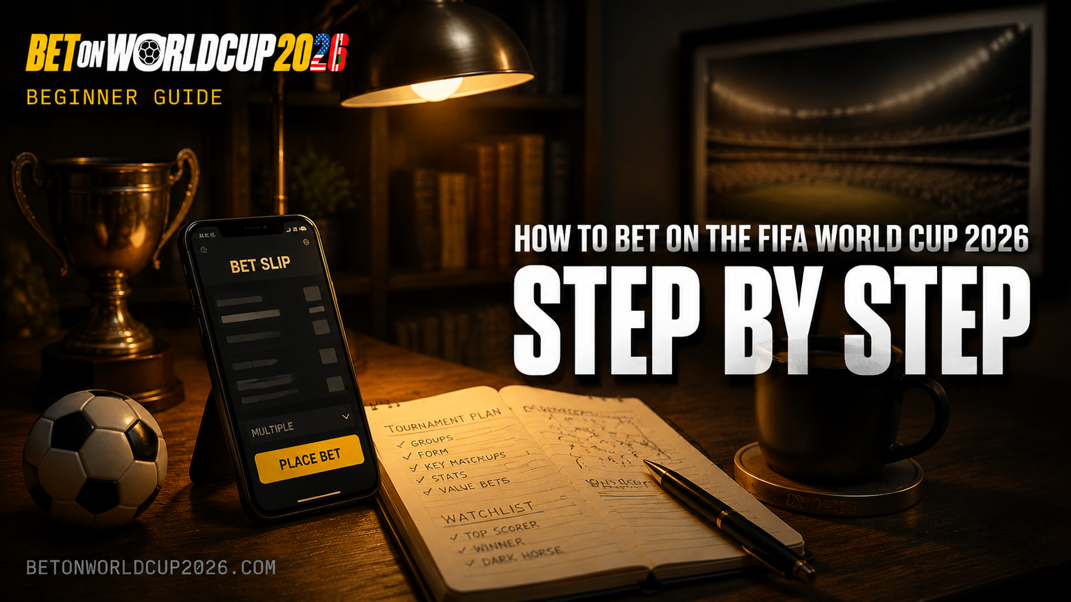 2026 FIFAワールドカップの賭け方 — ステップバイステップガイド